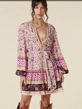 Spell Lady Untamed Tunic Dress EUC